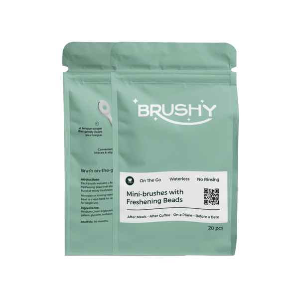 Brushy met flosser